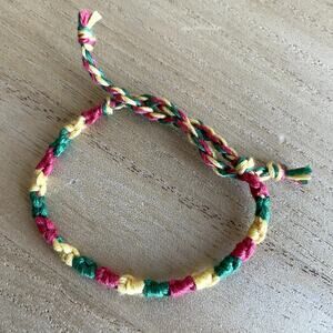 Clodagh Bracelet anklet trendy comfortable tie embroidery thread woven gift
